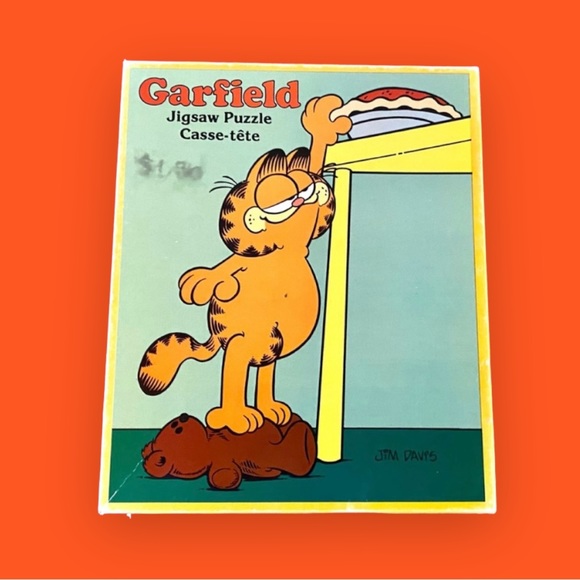 Other - Vintage Garfield 60 Piece Puzzle